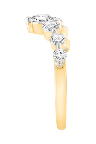 Bague - Or jaune et diamants