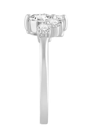 Bague - Or blanc et diamants