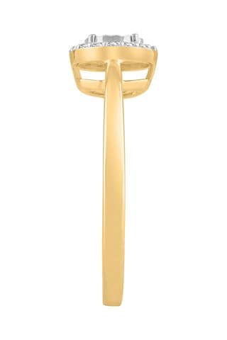 Bague - Or jaune et diamants