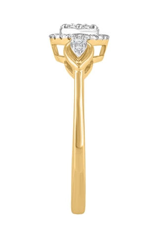 Bague - Or jaune et diamants