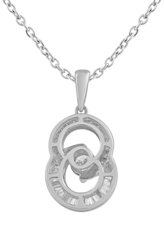 Collier - Or blanc et diamants