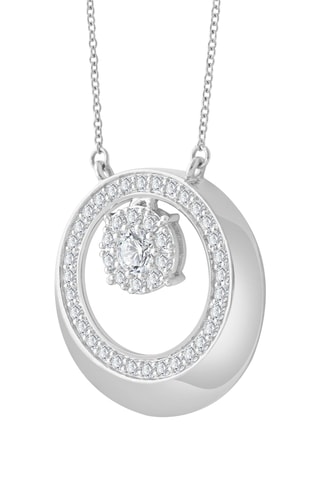 Collier - Or blanc et diamants