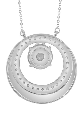 Collier - Or blanc et diamants