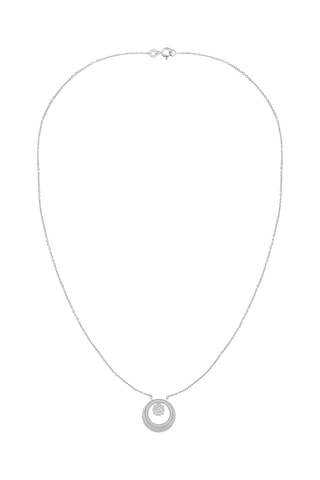 Collier - Or blanc et diamants