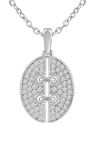 Collier - Or blanc et diamants
