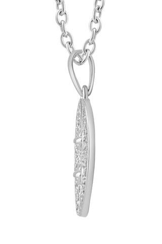 Collier - Or blanc et diamants