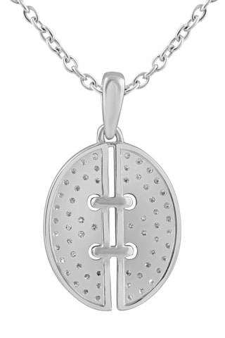 Collier - Or blanc et diamants