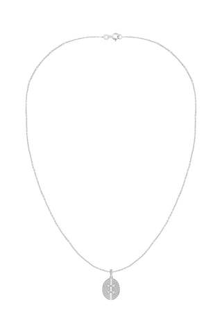 Collier - Or blanc et diamants