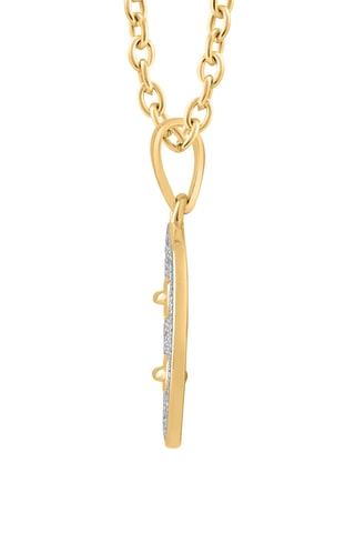 Collier - Or jaune et diamants