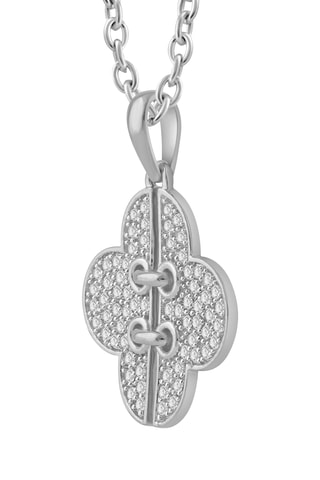 Collier - Or blanc et diamants