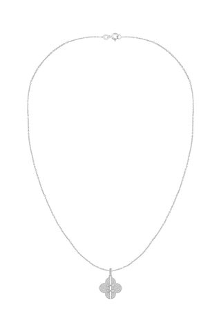 Collier - Or blanc et diamants
