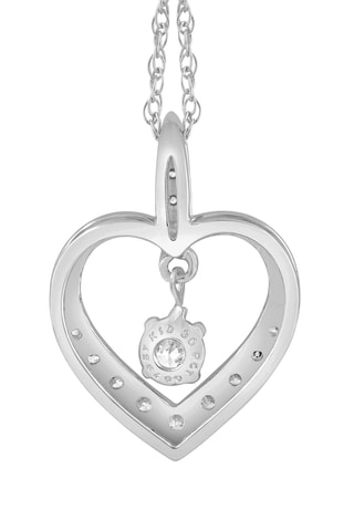 Collier - Or blanc et diamants