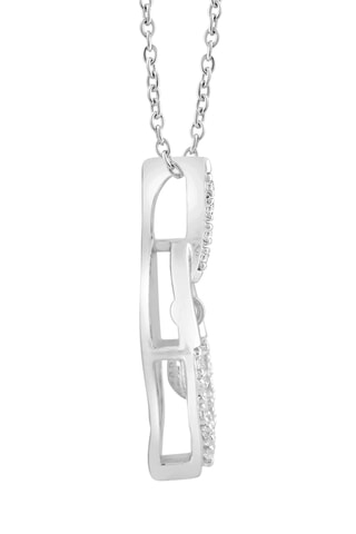 Collier - Or blanc et diamants