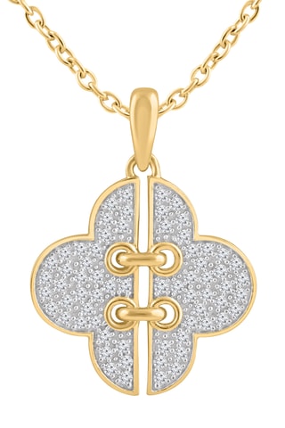 Collier - Or jaune et diamants