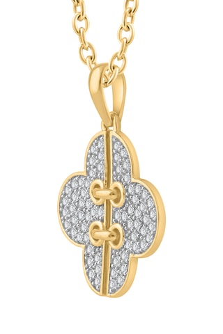 Collier - Or jaune et diamants