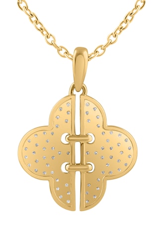 Collier - Or jaune et diamants