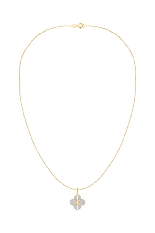 Collier - Or jaune et diamants