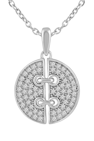 Collier - Or blanc et diamants