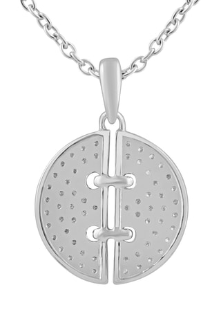 Collier - Or blanc et diamants