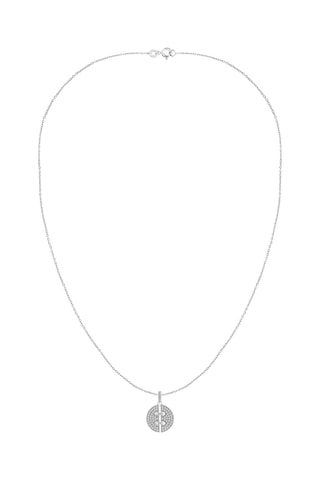 Collier - Or blanc et diamants