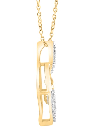 Collier - Or jaune et diamants