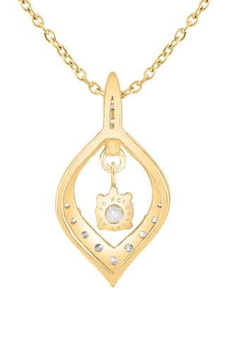 Collier - Or jaune et diamants