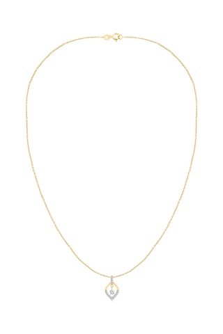 Collier - Or jaune et diamants