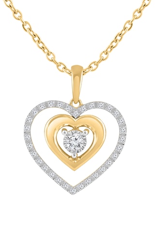 Collier - Or jaune et diamants