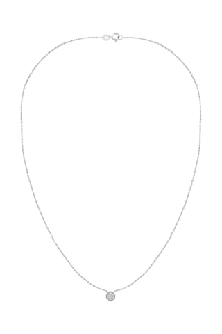 Collier - Or blanc et diamants
