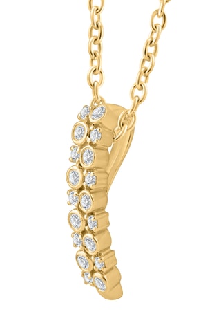 Collier - Or jaune et diamants