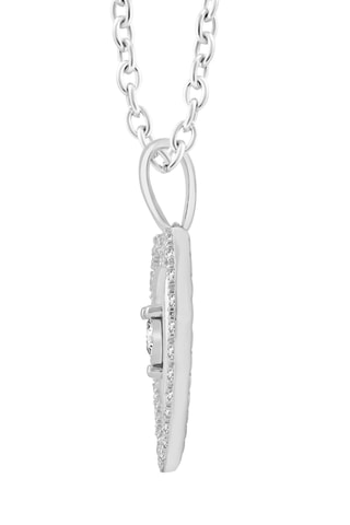 Collier - Or blanc et diamants