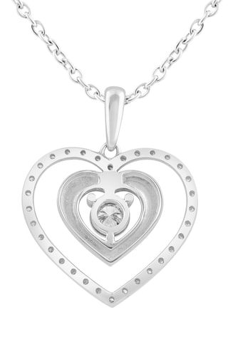 Collier - Or blanc et diamants