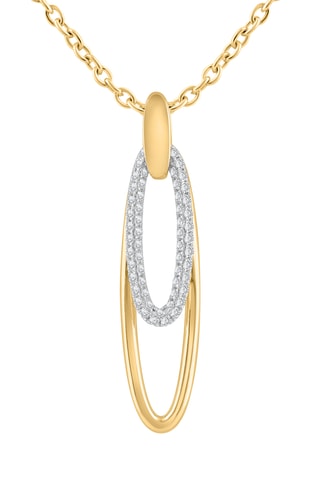Collier - Or jaune et diamants