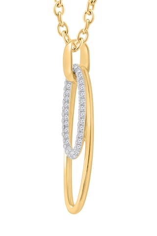 Collier - Or jaune et diamants