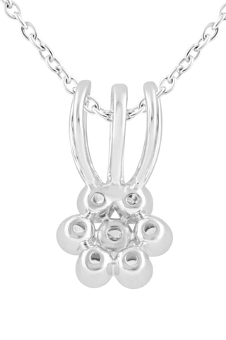 Collier - Or blanc et diamants