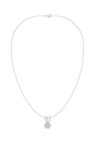 Collier - Or blanc et diamants