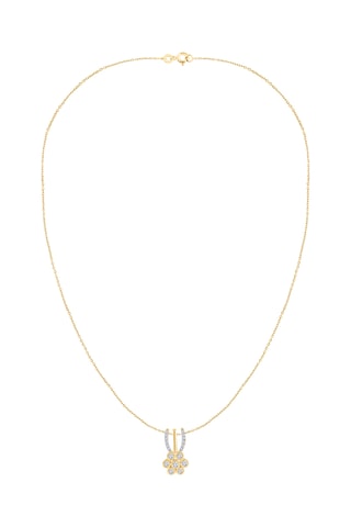 Collier - Or jaune et diamants
