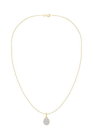 Collier - Or jaune et diamants