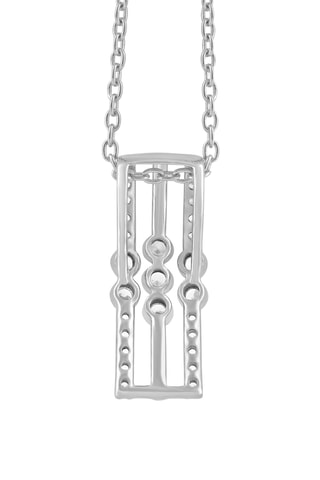 Collier - Or blanc et diamants