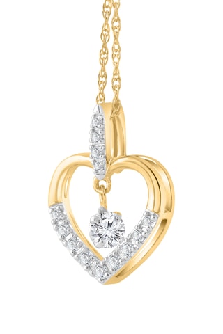 Collier - Or jaune et diamants