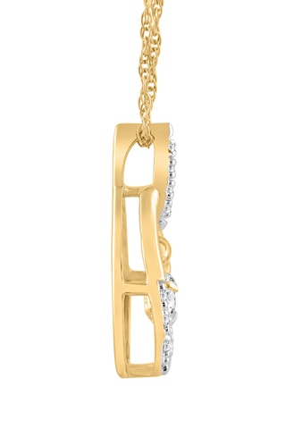 Collier - Or jaune et diamants