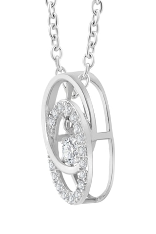 Collier - Or blanc et diamants