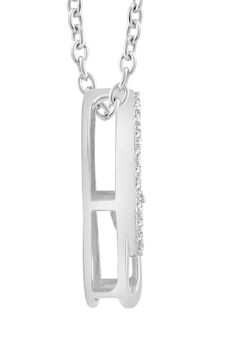 Collier - Or blanc et diamants