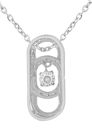 Collier - Or blanc et diamants