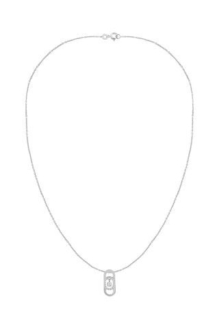 Collier - Or blanc et diamants