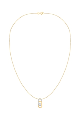 Collier - Or jaune et diamants