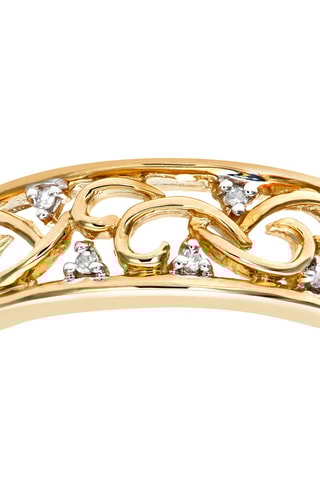 Bague - Or jaune et diamants