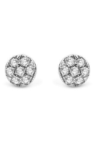 Puces - Or blanc et diamants