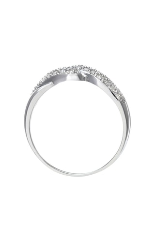 Bague - Or blanc et diamants