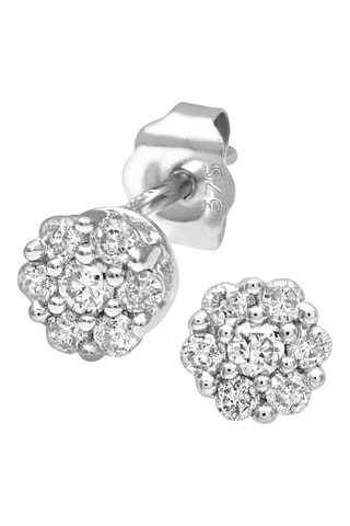 Puces - Or blanc et diamants